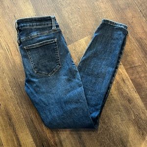 Pistola denim jeans womens size 26 straight leg high rise medium wash